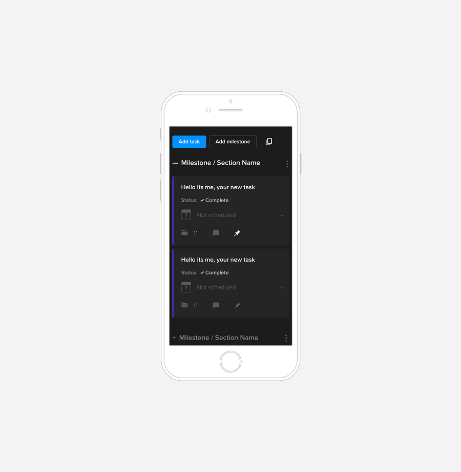 Swift Project task manager