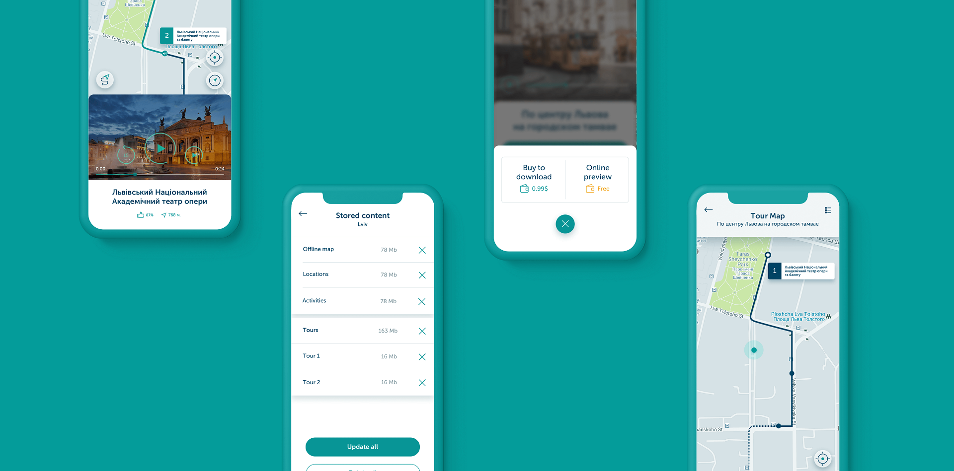 Сross-platform app - Voice Guide