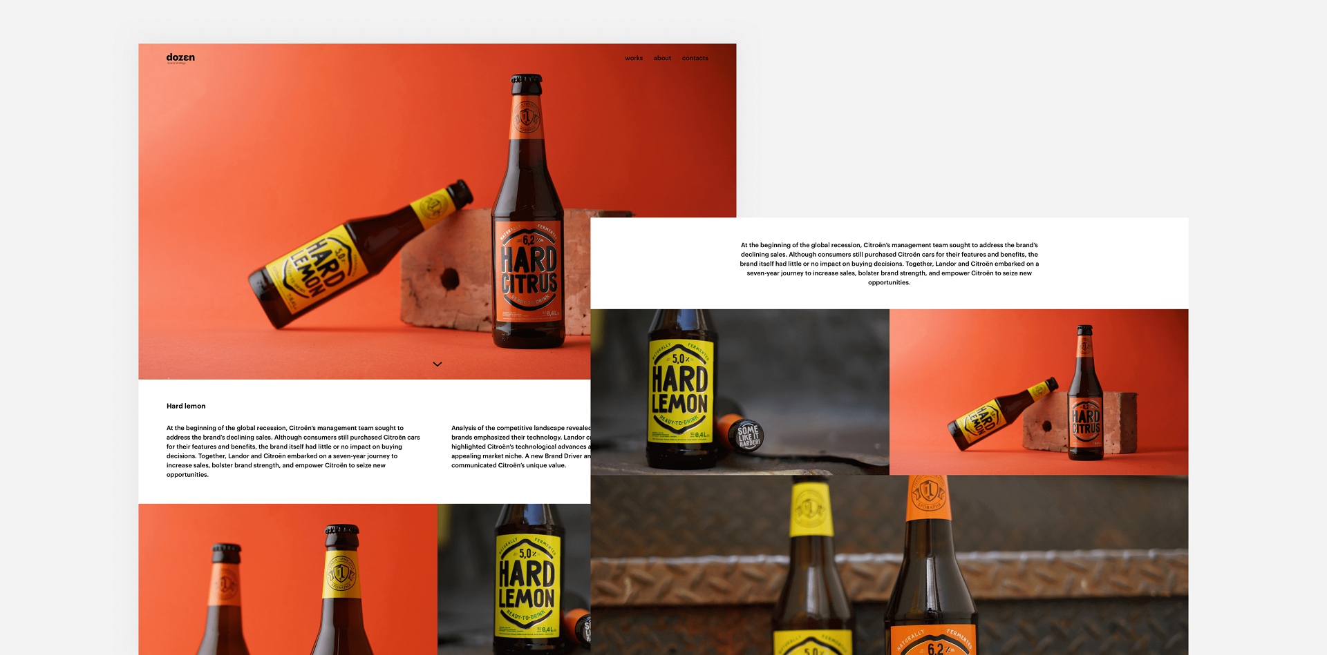 Dozen agency website